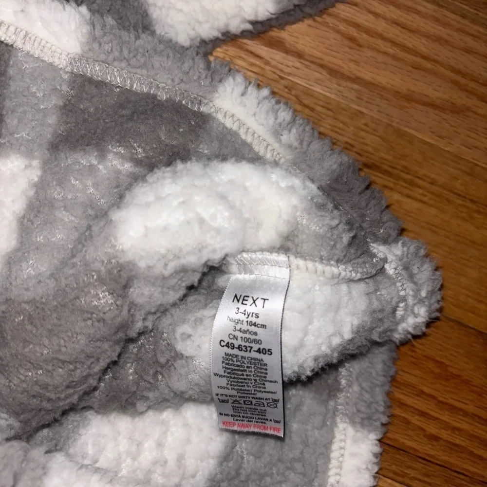 Plaid Sherpa Jacket